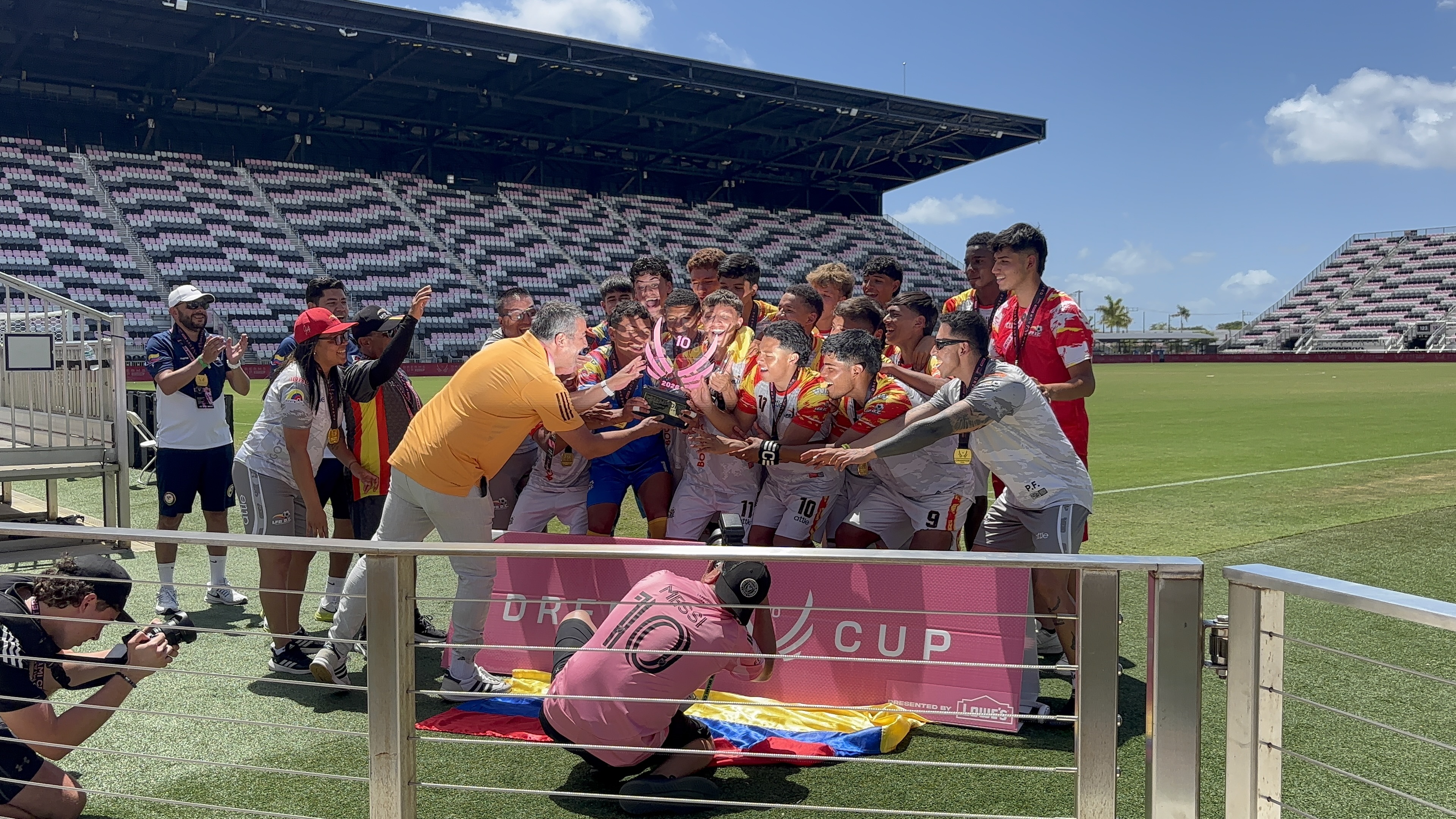 Selección Bogotá campeona de la Dreams Cup de Inter Miami
